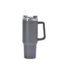 Custom 40oz Tumbler with Handle Double Wall Stainless Steel TUMBLER with Straw Coffee Mug with Lid Stanlyyem Cup
