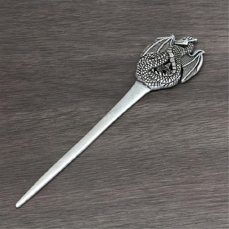 Metal Hair Pin Dragon Hair Stick Hair Styling Stick Western Hairpin Accessories