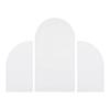 3x Arch Backdrop Covers Ceremony Baby Shower Arch Frame Backdrop Covers