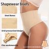 Sexy High-Waisted Thong Briefs with Tummy-Control and Butt-Lifting Design Seamless Fishbone-Support Shaping Briefs In Plus Sizes