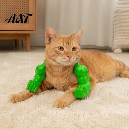 Pet Costume Props Cat Muscle Arms, Hilarious 3D Printed Muscular Creative Photo Shoulder Attachment for Feline Cosplay, Fun Interactive