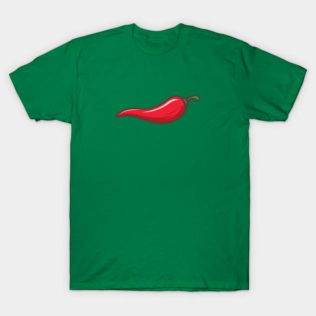 Unisex Fashion TShirt Pepper Print TShirt Plus Size XS-6XL T-Shirt 100%Cotton Tops O Neck Short Sleeve Tees