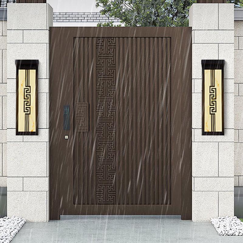 New Chinese Style Solar LED Outdoor Wall Lamp