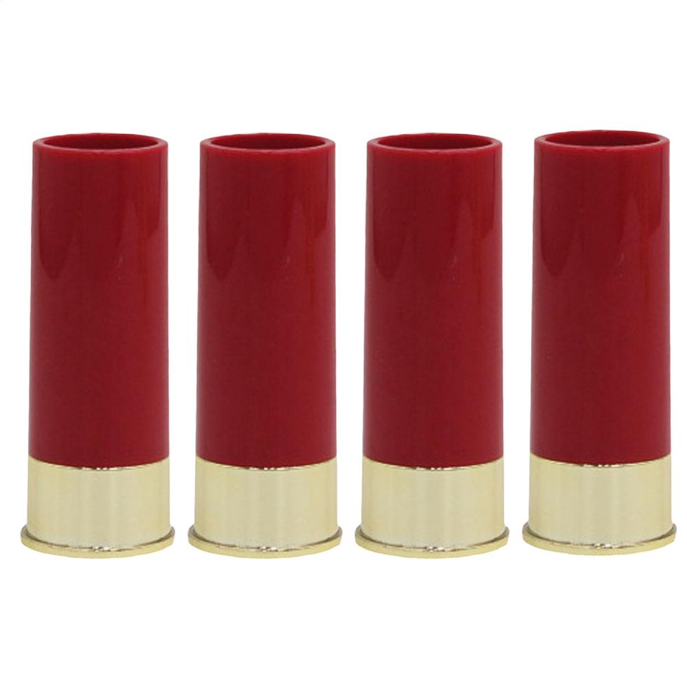 4 Stück/Set Plastik 12 Gauge Schnapsglas kreatives Bar Wasser Wein Glas Party Trinkgeschirr Schnapsgläser Tolles Geschenk für Papa Und Bruder