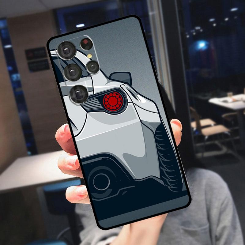 JDM Car Cover For Samsung Galaxy S24 Ultra S25 S22 S23 Plus S20 S21 FE S9 S10 S23 FE Phone Case Galaxy S23 Plus