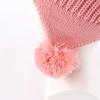 Fleece Lined Baby Winter Hat 2 Cute Ears Warm Fleece Hat Fashionable Kids Knit Hat  Winter Season