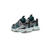 Anta Kids Simple And Elegant Non-Slip Durable Support Low-Top Walking Shoes Baby Shoes Dark-Brown Silver 312510021-2