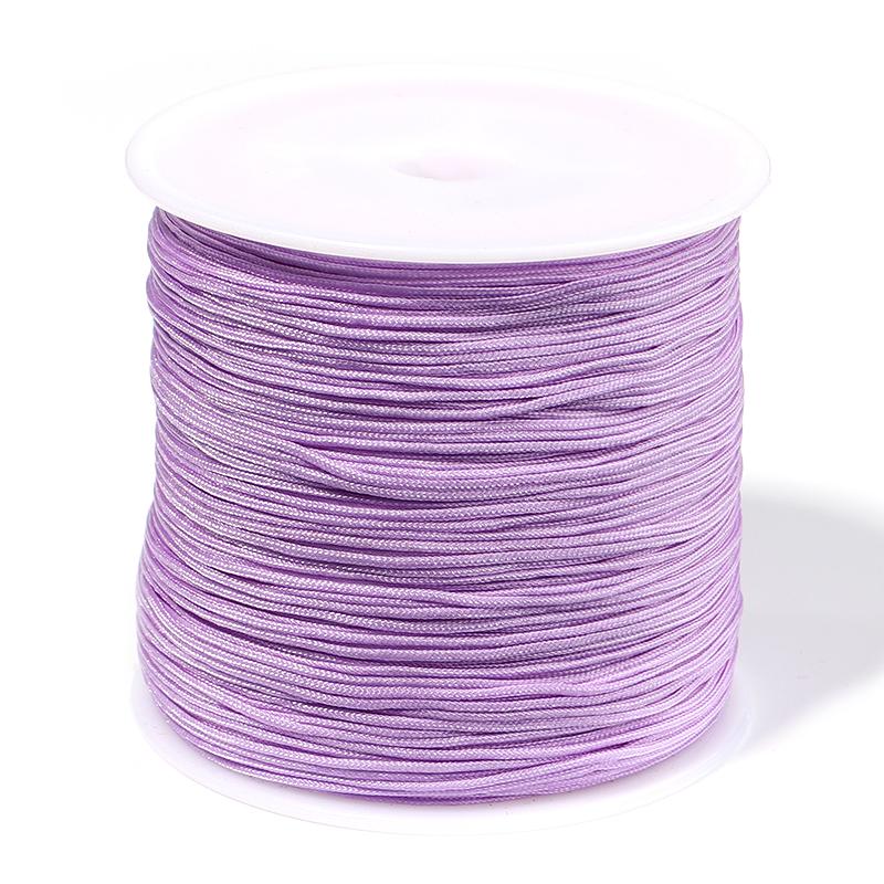 90M/Roll 0.8mm Jade Thread Hand-woven Rope Braided Beaded Thread for DIY Bracelet Jewelry Handcraft Cord Material Wholesale