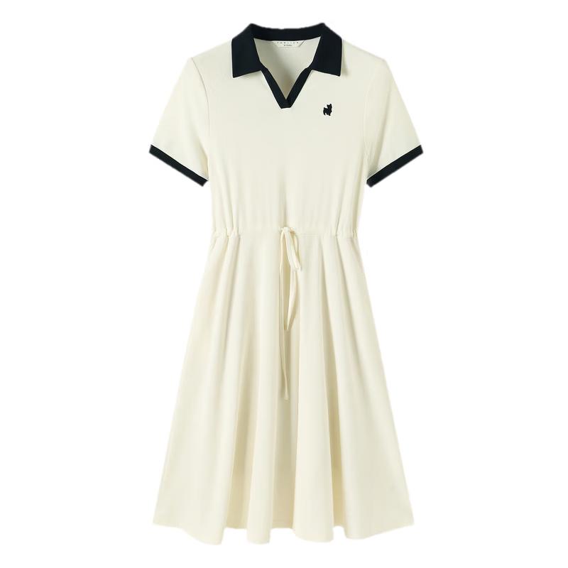 TonLion Women s Color-Block Embroidered A-Line Dress S