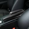For Mercedes Benz C Class W204 2007-2014 Car Accessories Console Stowing Tidying Armrest Box Cover Carbon Fiber Pattern Stickers