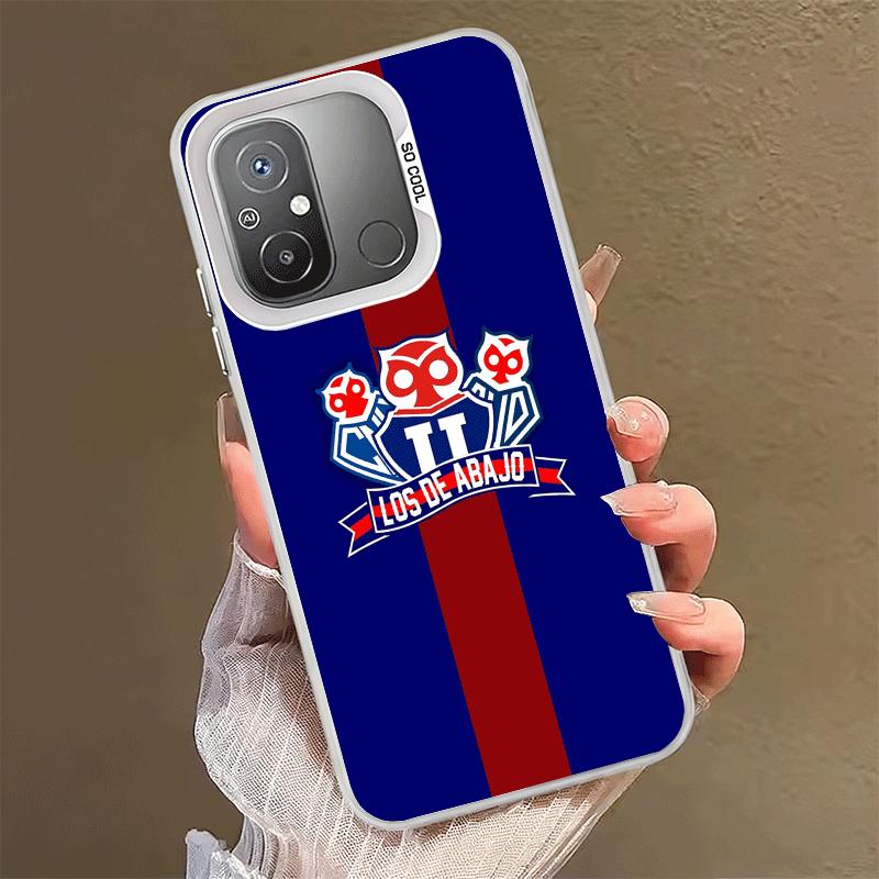 Chile U-Universität Logo Stoßfeste Handyhülle für Xiaomi Poco X7 X6 X5 X3 Pro F7 Ultra M8 Redmi 15C 15 14C 13C 12C 10C 13 12 10