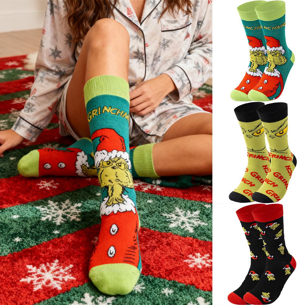 Neutral Christmas Socks  Socks Elk Stockings Gift