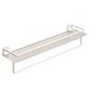 Wall Mounted Acrylic Shower Shelf Stainless Steel Storage Organizer Rack  Shower