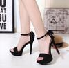 Fashion Luxury Women's Exquisite 12cm Ultra High Heels Thin Heels Shallow Mouth Fashion High Heels Women's Shoes Nightclub Dance Shoes