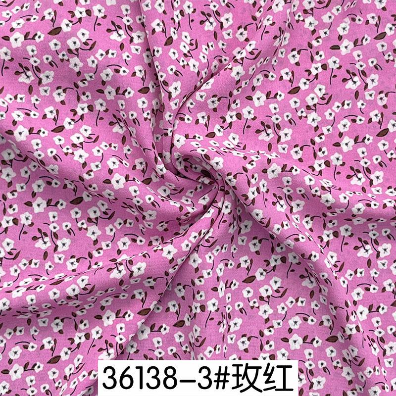 Rayon Fabric Floral Flowers Vintage Liberty Ethnic Soft Summer Pajamas Cloth Sewing Accessories By Meter Abito