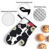 Moomin Pot Holders and Oven Stylish and Cute Oven Mitts with Scald Set of Kitchen Gloves for Left and Right Unisex Heat-Resistant Mitts, Anti-Slip