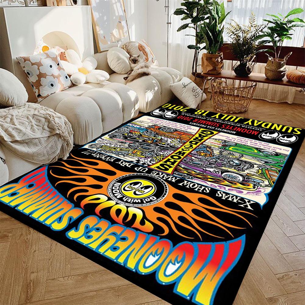 Mooneyes Door Mat INS Style Soft Bedroom Floor House Laundry Room Mat Anti-skid Alfombra Kitchen Friend Gift Home Decoration