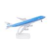 20 cm Niederlande KLM Airlines 747-400 Airways Diecast Flugzeugmodell Legierungsmetall Flugzeugmodell Fahrwerk Flugzeugspielzeug