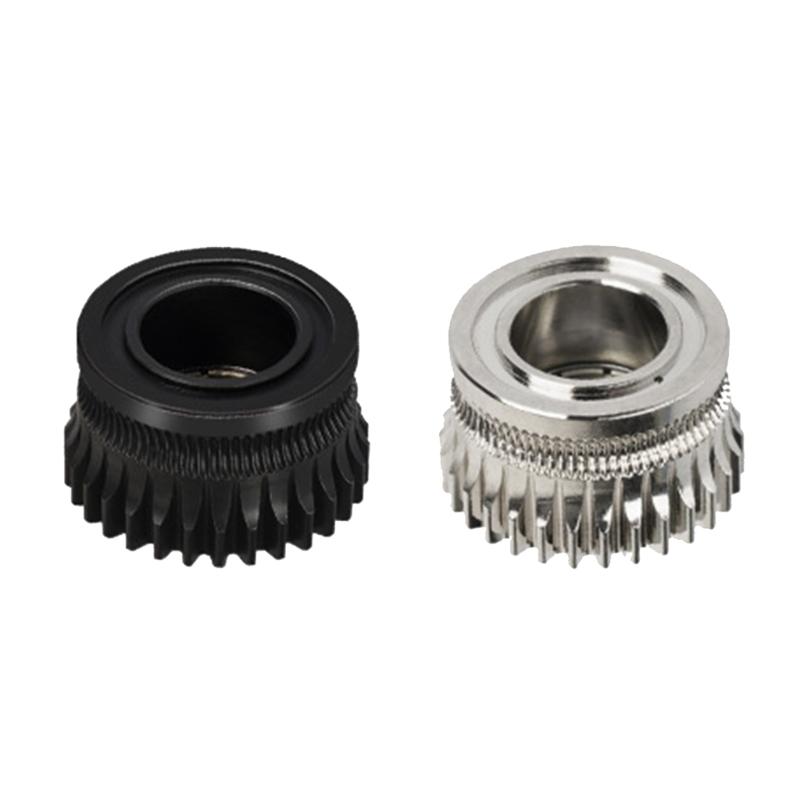 Gestion des engrenages d'extrudeur de remplacement pour imprimante 3D Ensemble d'engrenages d'extrudeur en acier trempé pour imprimante 3D Accessoires pour imprimante 3D