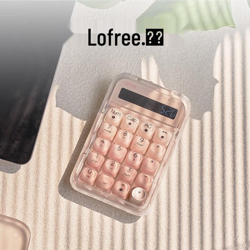 

Lofree EH121 Triple-Mode Mechanical Numpad & Calculator