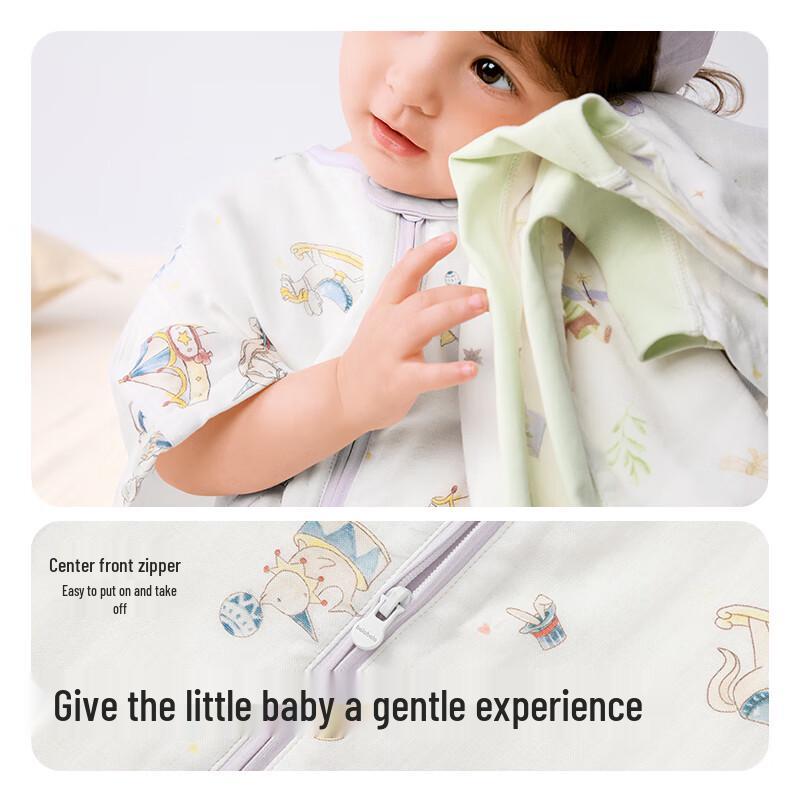 Balabala Baby Kids Soft Printed Sleeping Bag Pajamas