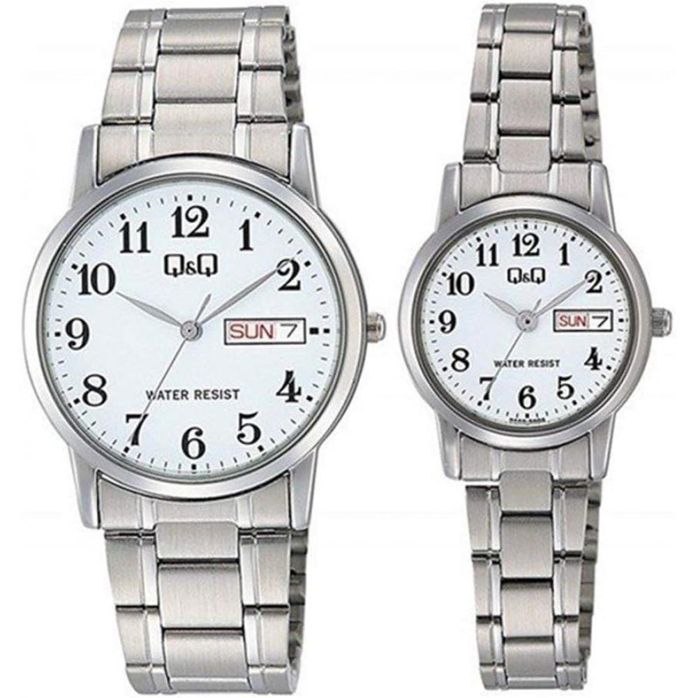

Citizen QQ [Citizen QQ] Пара часов Легкие водонепроницаемые дешевые Citizen Мужские S woMen S A206a207 204 Часы [domeStic Genuine]