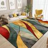 Abstrakter Stil Wohnzimmerteppich Nordische Dekoration Sofa Ins Farbe Teppiche für Schlafzimmer Nachttisch Große Größe Moderne Dekoration Bodenmatte für Zuhause