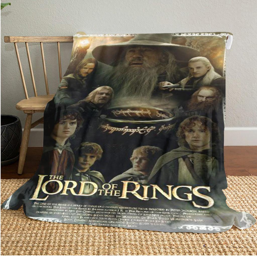 The Lord Of The Rings Throw Soft Comfortable All Seasons Blanket Perfect Gift Couch Office Nap Outdoor Travel Blanket