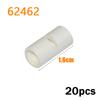 Technical MOC Pin Connector Round 2L with Slot and Pin Joiner, DIY Block Brick Parts 62462