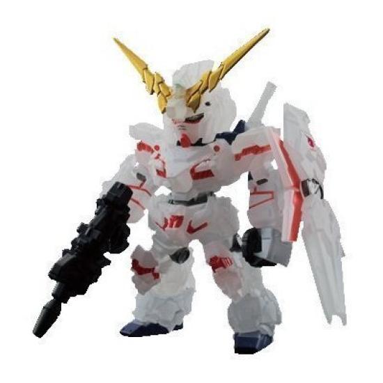 FW GUNDAM CONVERGE Unicorn Gundam Pearl Clear [Destroy Mode] Theater-exclusive Ver.