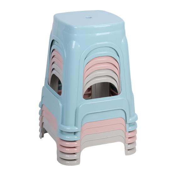 Stackable Classroom Stools Plastic Teacher Chair Indoor Outdoor Flexible Seating Decorative Stools Round Classroom Chairs