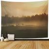 Natural Pasture Grassland Landscape Tapestry Office Living Room Decoration Home Wall Tapestry