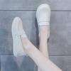 Women's 2025 Summer Soft Leather Loafers - Versatile, Genuine Leather Flats for Nurses, Students, and Pregnant Women.