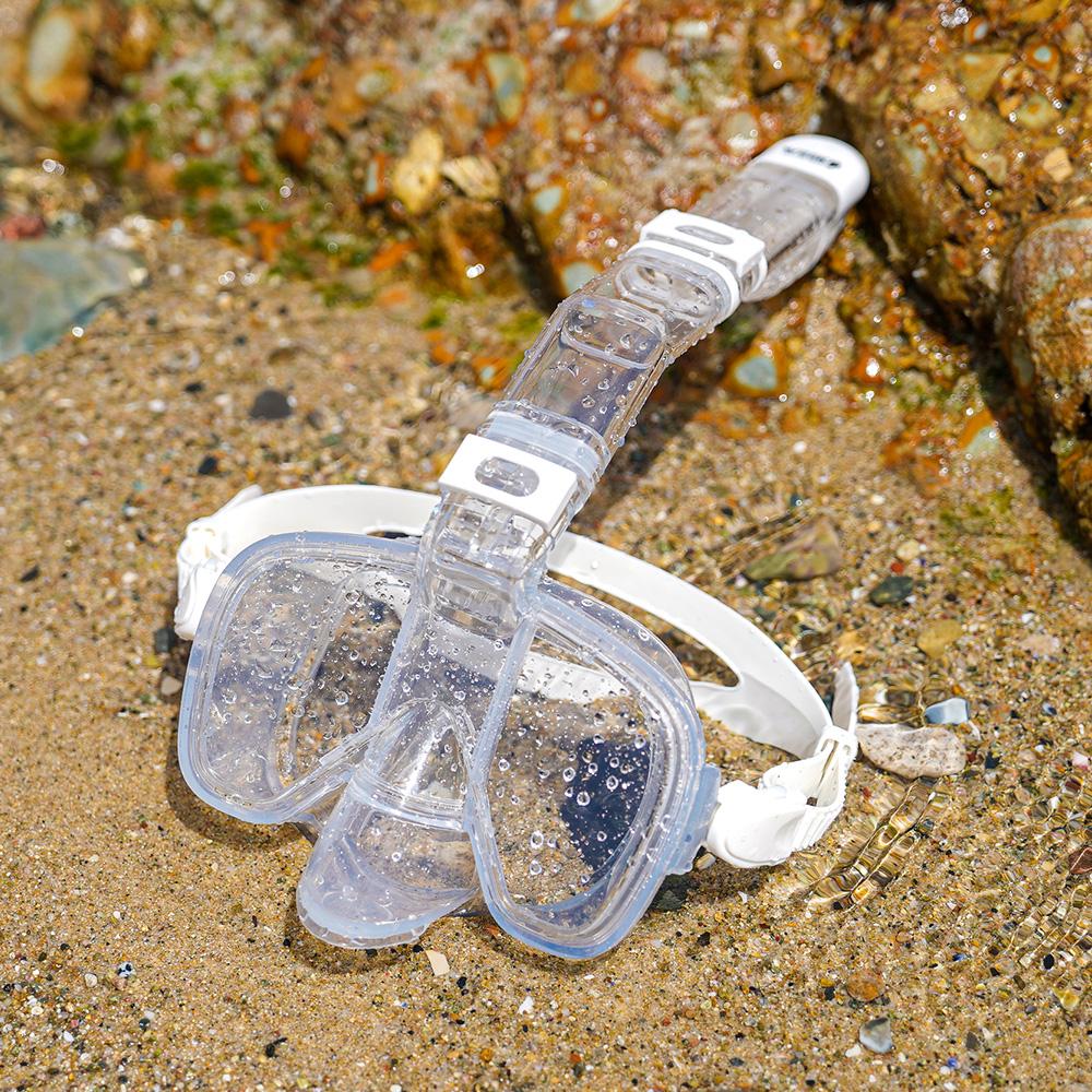 Wikeunain Aquamarine Snorkeling Mask + Anti-Fog Set (3 Colors)