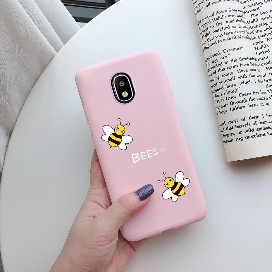 soft cover candy silicone phone case on for samsung galaxy j7 j5 j3 j 7 5 3 pro 2017 j330f j530f j730f case tpu back cover coque