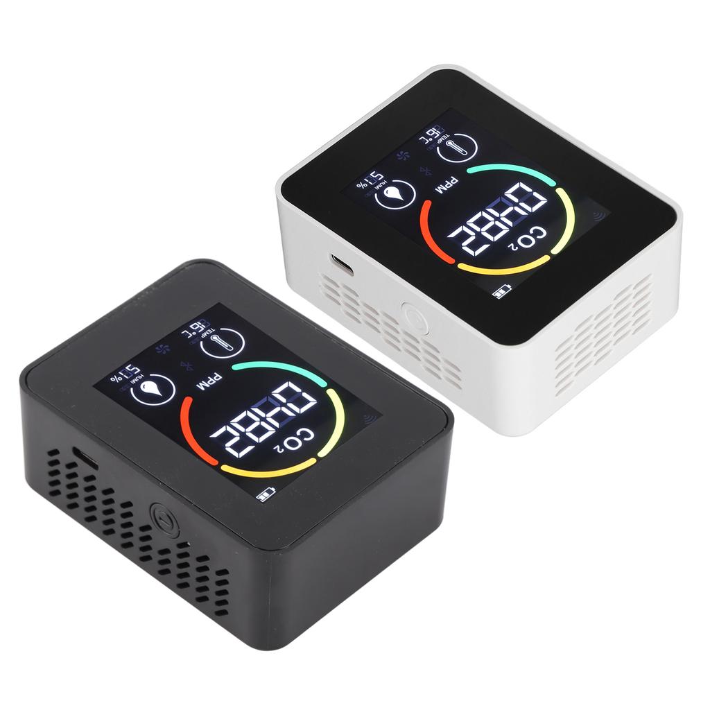 Pollution Ventilation Tester CO2 Detector CO2 Detector Semiconductor Air Quality Monitor Temperature Humidity Sensor ZN MT03
