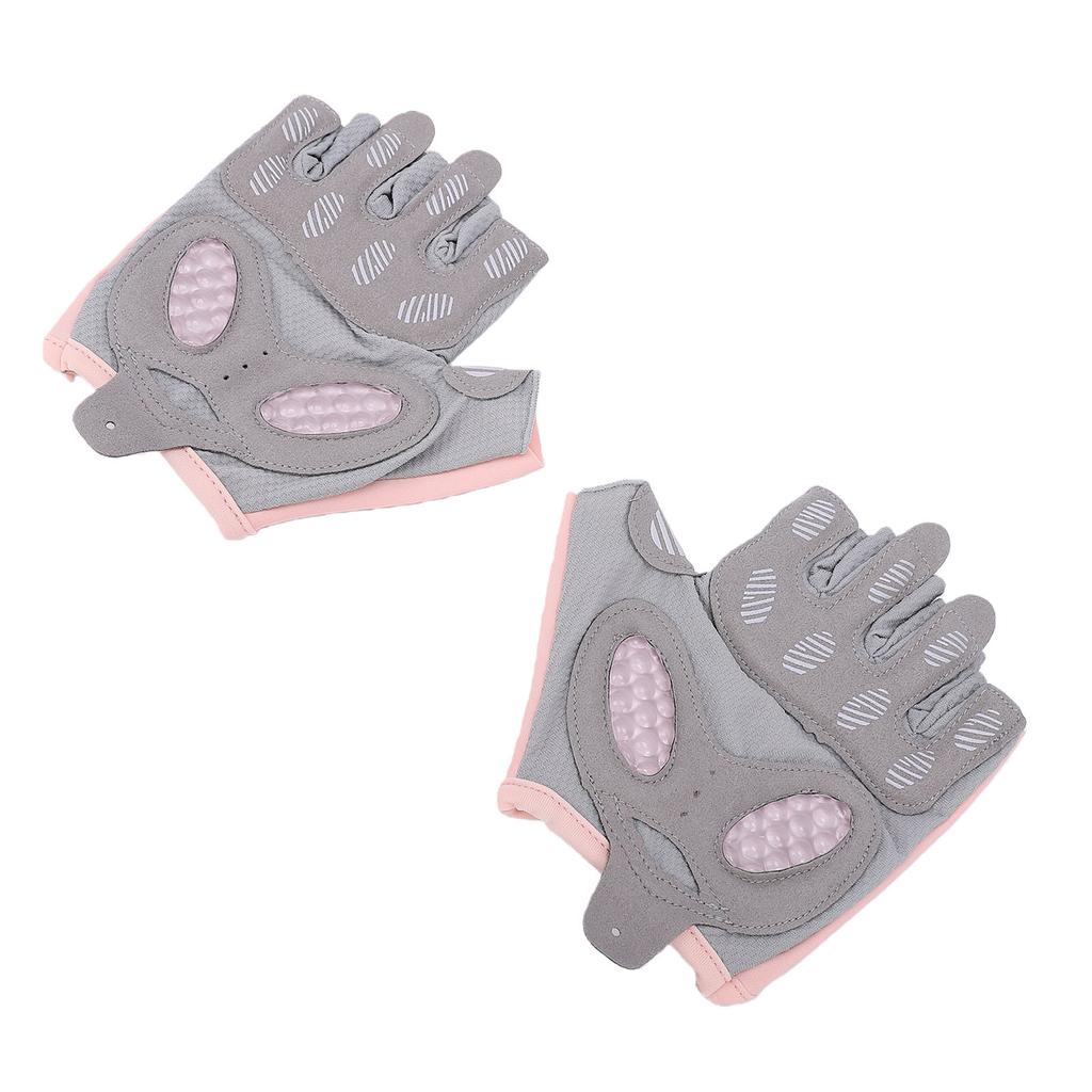 Breathable Workout Gloves Liquid Silicone Non Slip Easy Removal Shock Absorption Half Finger Workout Gloves