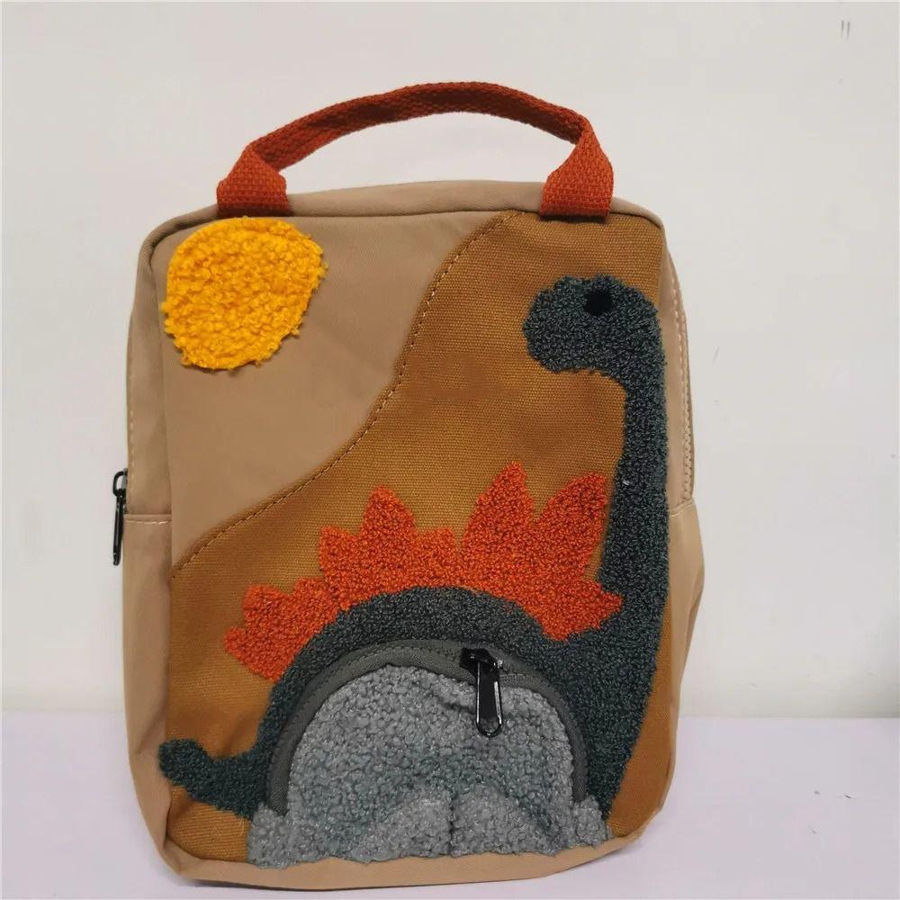 Cartoon Animal Shaped Backpack Embroidered Dinosaur Shape School Bag Dinosaur Shape Backpack  Girls