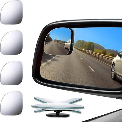 Rámové 360° Zrcátko do mrtvého úhlu pro auto - Pomocné zpětné zrcátko ve tvaru vějíře