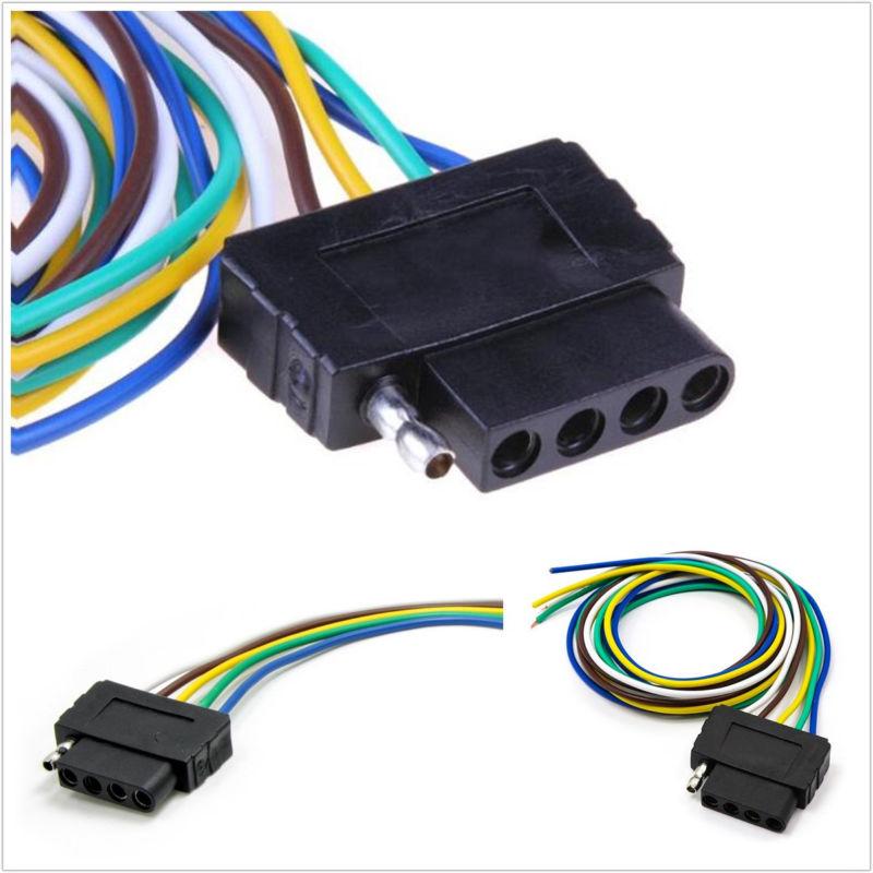 

36“ Trailer Light Wiring Harness Extension Cable 5-Pin Adapter Wire Connector