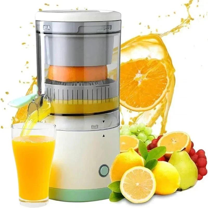 

USB Charging Electric Juicer Cup Citrus Orange Lemon Squeezer Kitchen Fruit Blender Fresh Separator Press Machine