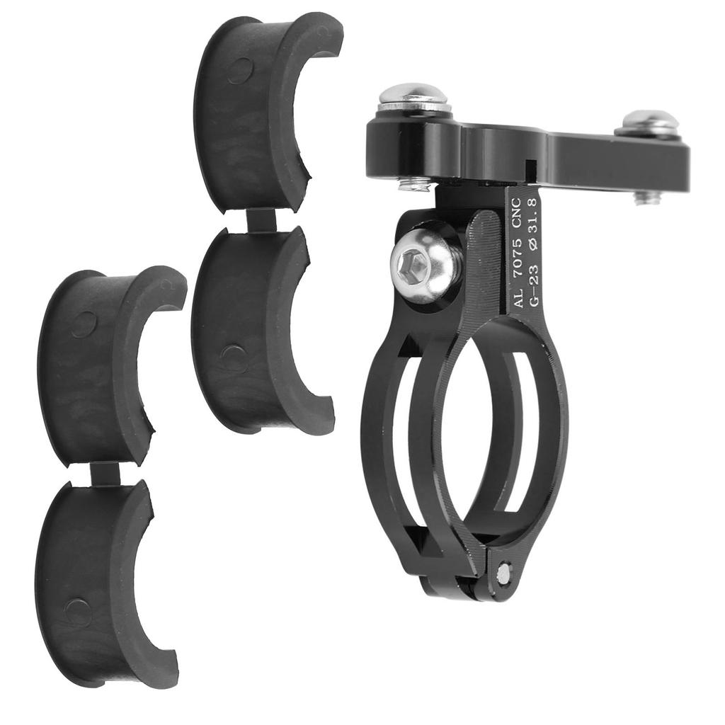GUB Aluminium Alloy Bicycle Water Bottle Cage Conversion Holder Bike Kettle Rack Adapterblack