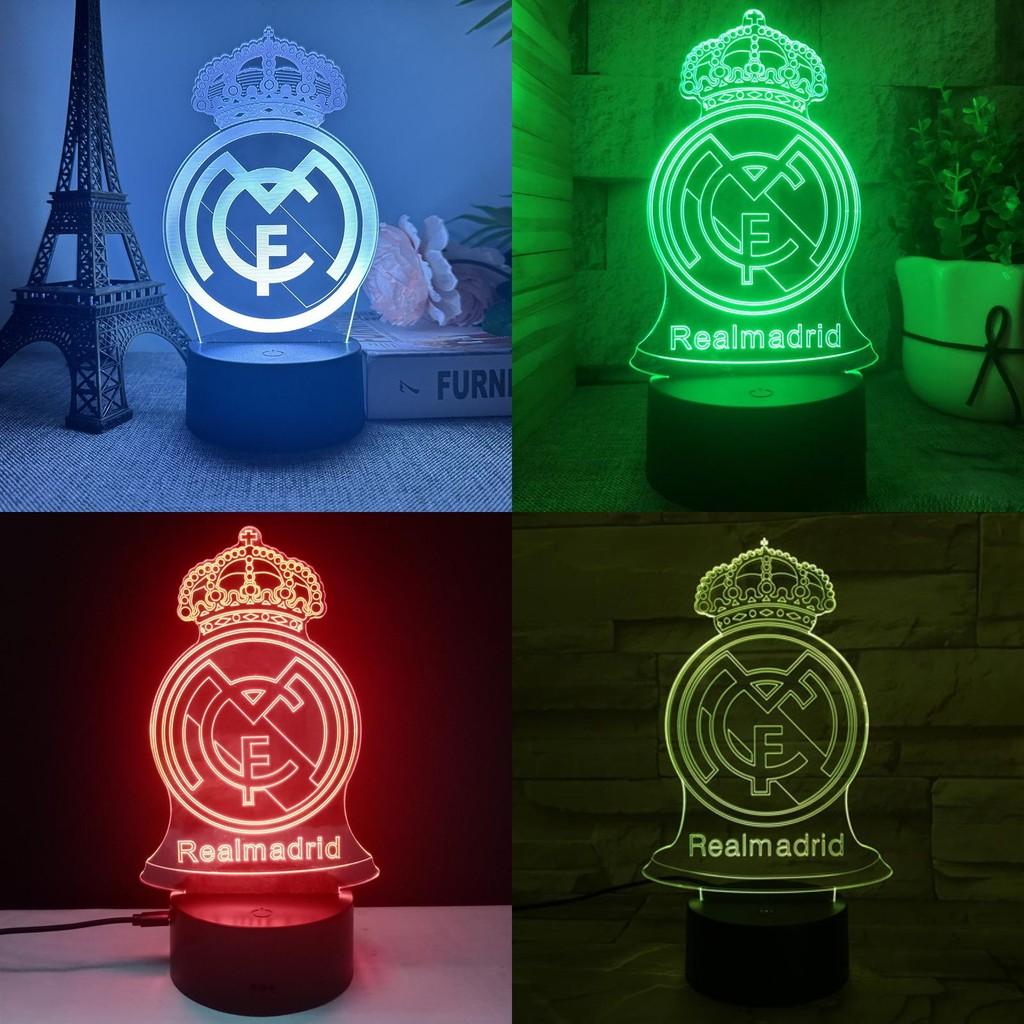 Wekity Led 3d Night Light Illusion Lamp 16 Colour Change Decor Lamp Gifts Kids