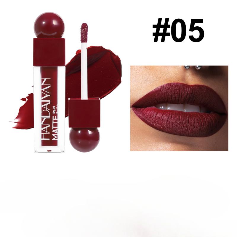 Velvet Matte Lipstick, Waterproof Non-stick Lip Gloss, Exquisite Lip Glaze, Luxurious Lip Makeup