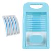 Bathroom Accessories Mini Washboard Antislip Washing Board For Baby Clothes Underwear Socks Washing Tool Convenient