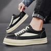 New Men's Casual Leather Versatile Sneakers High Quality Outdoor Non-Slip Board Shoes Classic Fashion Flat Designer Shoes