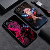 Anime Itadori Yuji JUJUSU Soft Phone Case for Xiaomi Redmi Note 12 13 14 15 Pro Plus 11 12S 11S 11T 10 4G Black Cover Back Shell
