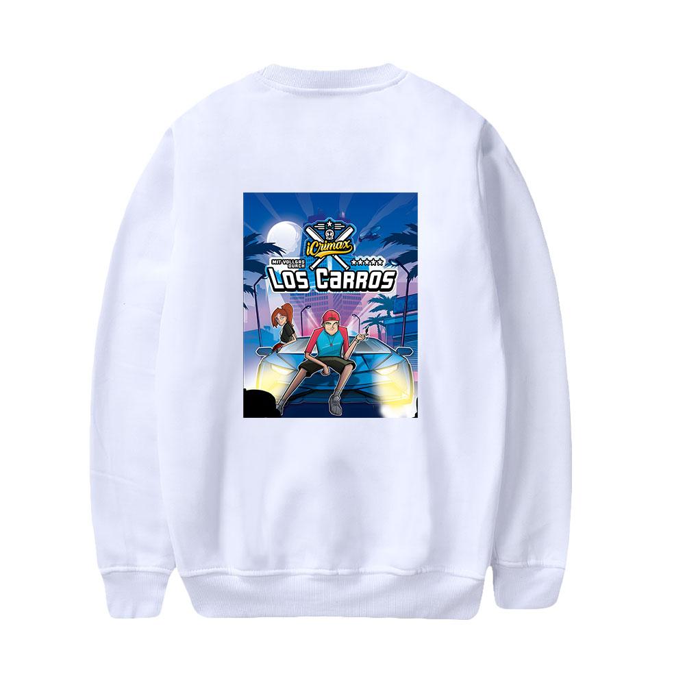 Icrimax Hoodie Women Men O-neck Long Sleeve Crewneck Sweatshirt Casual Tracksuit Funny Clothes