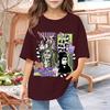 Toddler Girl Boy T-Shirts Kids Top Boys And Girls Printed Short Sleeved T-shirt 1-12Y