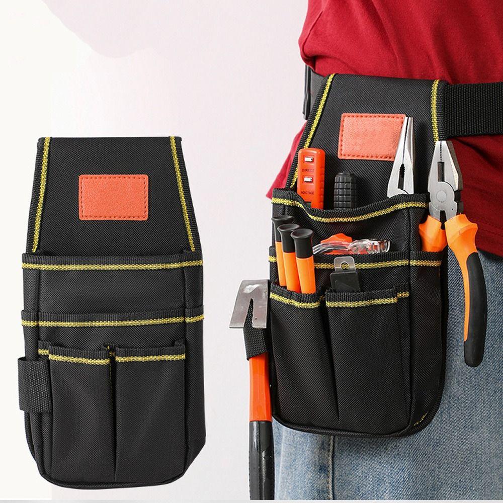 Multifunction Storage Bag Multiple Pockets Toolkit Pouch Repair Bag  Hardware Maintenance Organizer